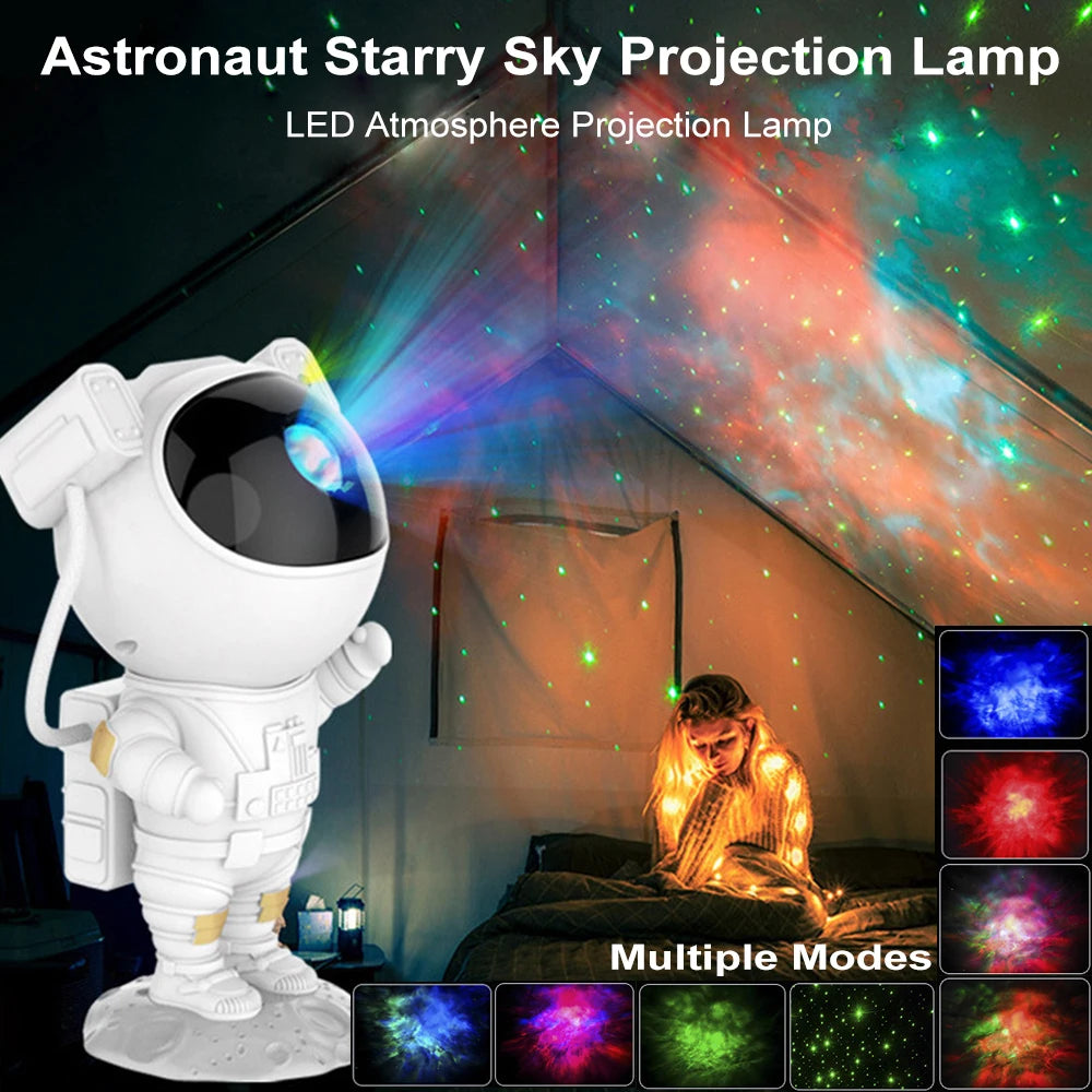 Astronaut Galaxy Projector Light