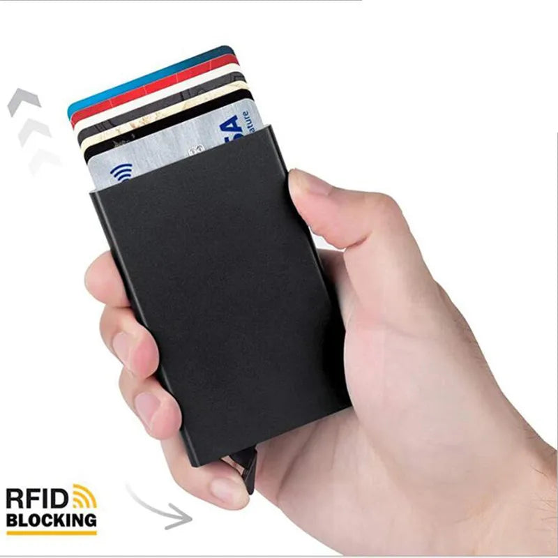 RFID Smart Wallet Card Holder